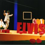 als Basilio (vorne) in "Der Barbier von Sevilla" (G.Rossini); HMT Leipzig 2005