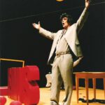 als Basilio in "Der Barbier von Sevilla" (G.Rossini); HMT Leipzig 2005